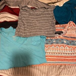 3 medium short sleeve shirts